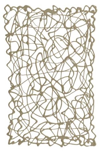 DecoGraph Q in Antique Gold 36x24