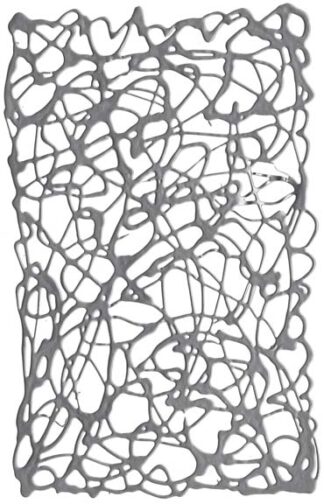 DecoGraph Q in Gun Metal 28x18