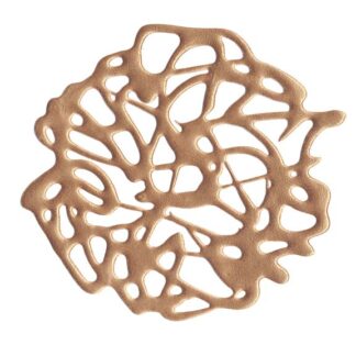 DecoGraph Q Circle in Bronze 6in