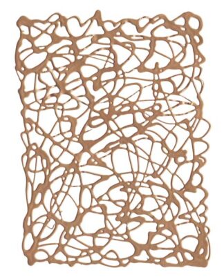 DecoGraph Q in Bronze 24x18