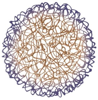 DecoGraph Q Circle Brnz/DPurple 27