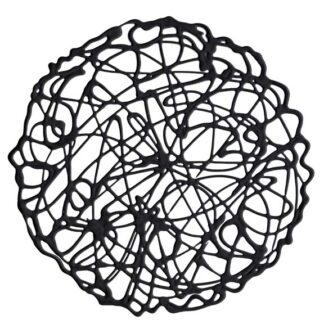 DecoGraph Q Circle in Black 16in