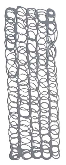 DecoGraph S in Gun Metal 36x12