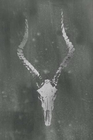 Silver Foil Rustic Mount II on Black Wash