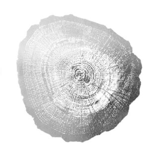 Silver Foil Tree Ring IV