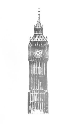 Silver Foil Big Ben