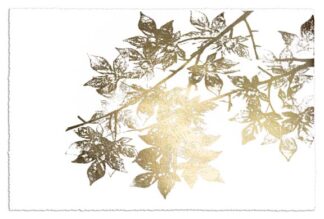 Gold Foil Maple II on White