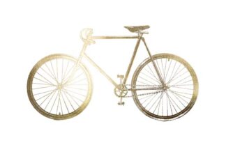 Gold Foil Bicycle