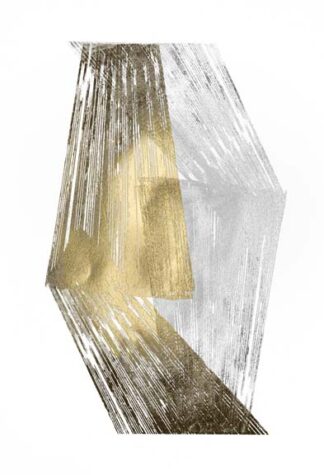 Gold & Silver Foil Stripes