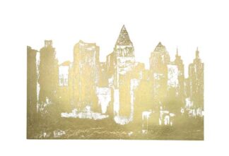 Gold Foil Skyline