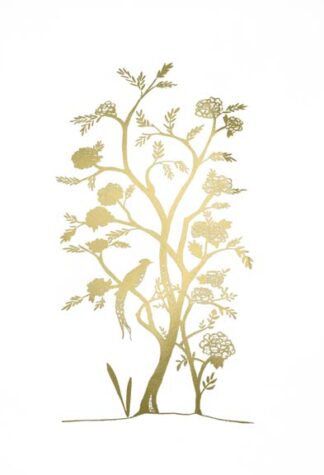 Gold Foil Chinoiserie III